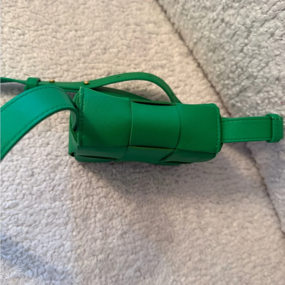 Bottega Veneta Green Messenger Bag